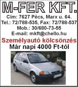 M-fer Kft. Pécs M-fer Kft. Pécs